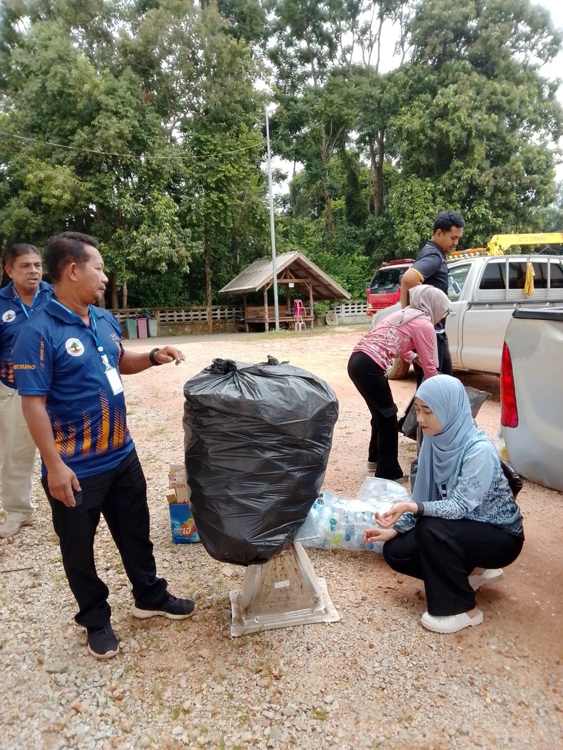 การเปิดรับซื้อขยะรีไซเคิลทุกประเภทประจำเดือนสิงหาคม